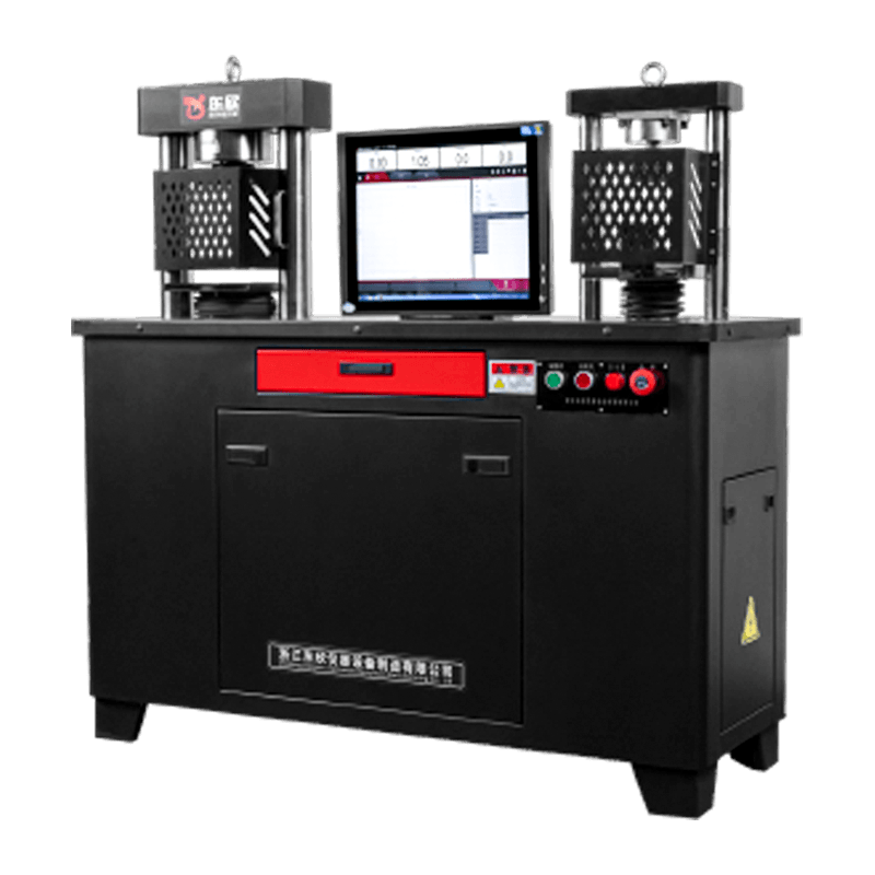 YAW-300C Tweekoloms microcomputergestuurde cementbuig- en druk alles-in-één machine