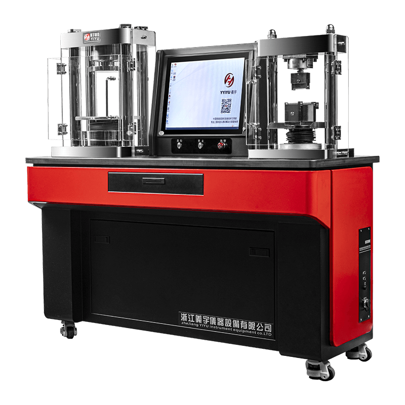 YYW-DS-serie vierkoloms microcomputergestuurde cementcompressie en buigweerstand geïntegreerde machine